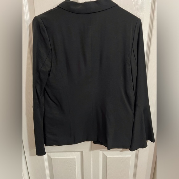 Lauren Conrad Black Blazer with Bell Sleeves Size 8 - Picture 2 of 6